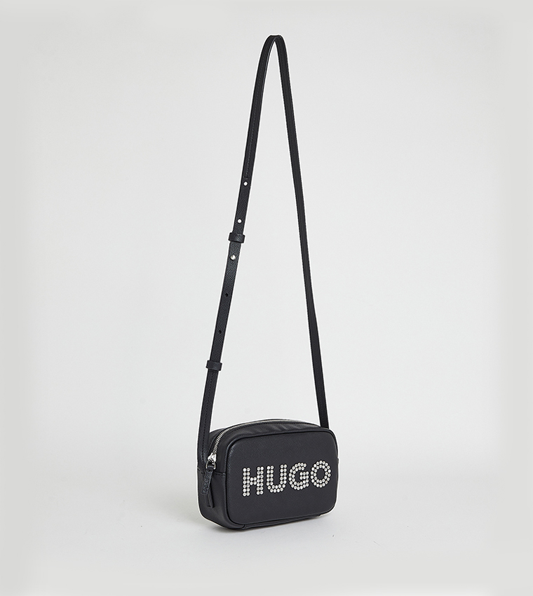 CHRIS Logo Embellished Camera Bag