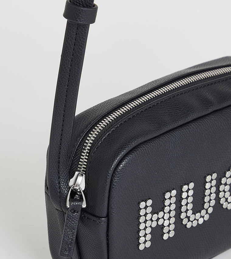 CHRIS Logo Embellished Camera Bag
