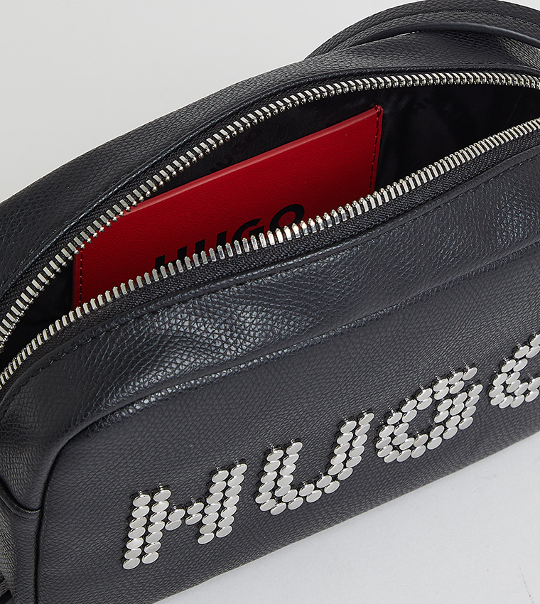 CHRIS Logo Embellished Camera Bag
