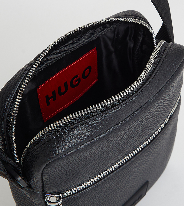 HUGO Hommes Ethon 2.0HI S Doc C. Porte-documents Avec Patch Logoté