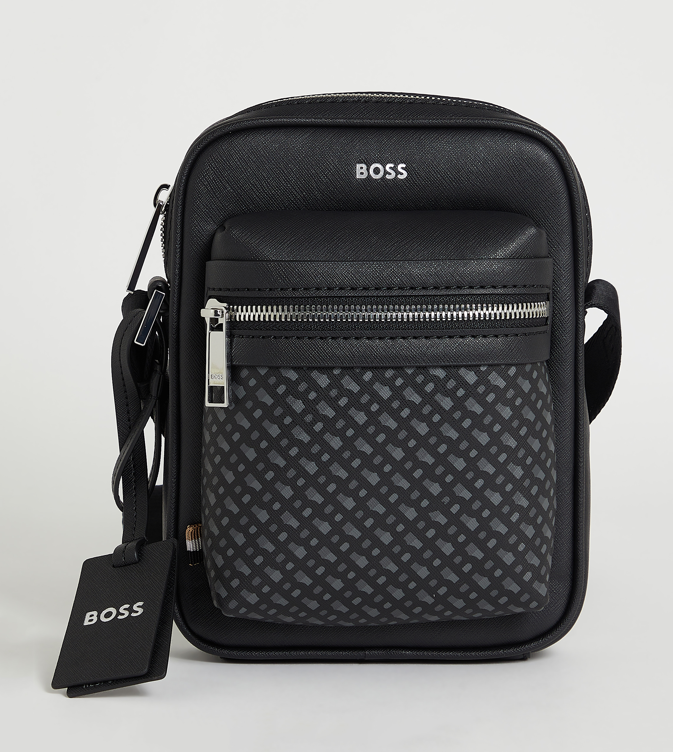 Printed Logo Detail Reporter Bag