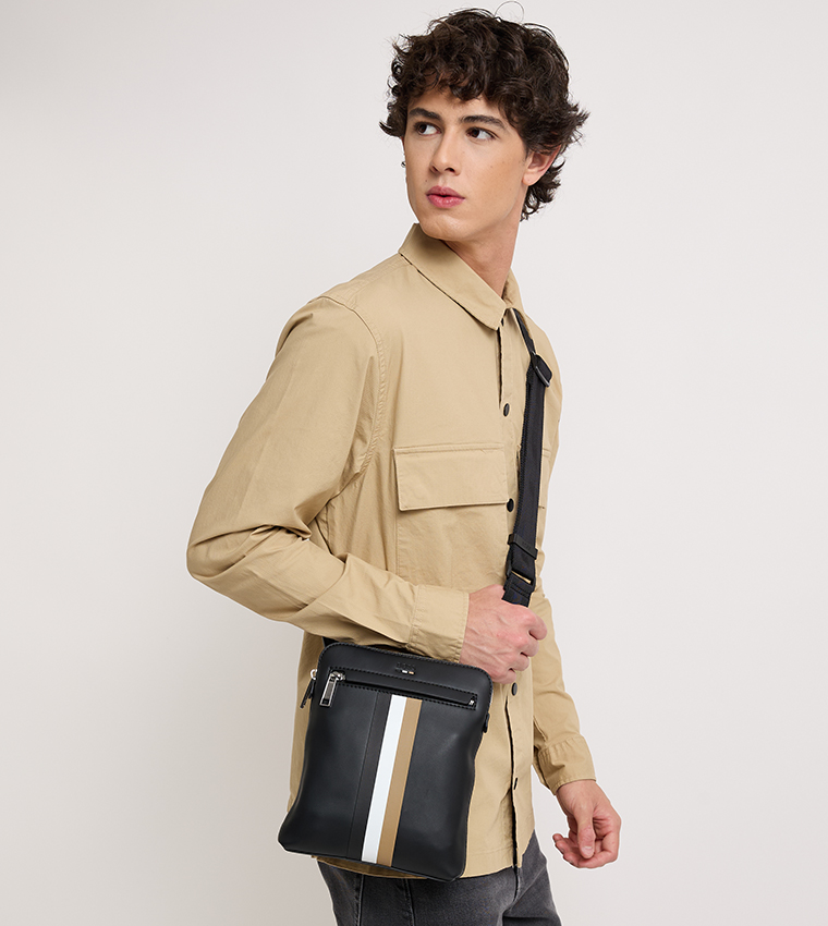 RAY Logo Detail Messenger Bag