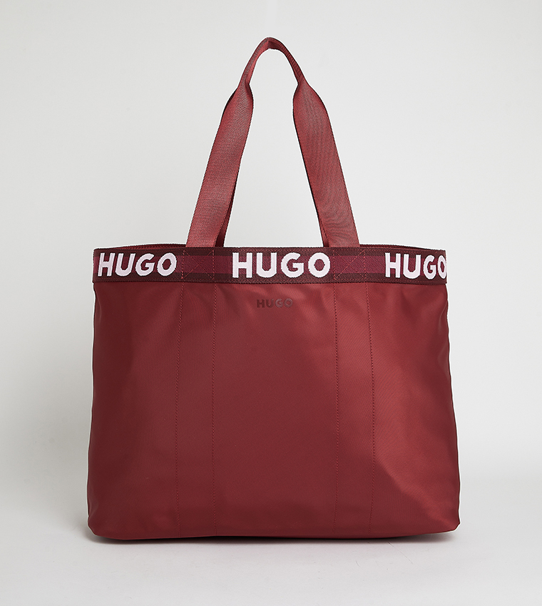 BECKY Logo Detail Tote Bag