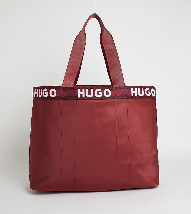 BECKY Logo Detail Tote Bag