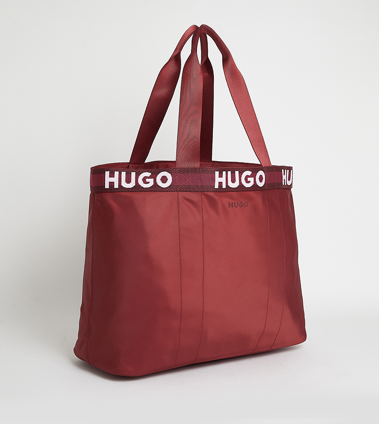 BECKY Logo Detail Tote Bag