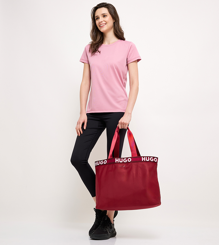 BECKY Logo Detail Tote Bag