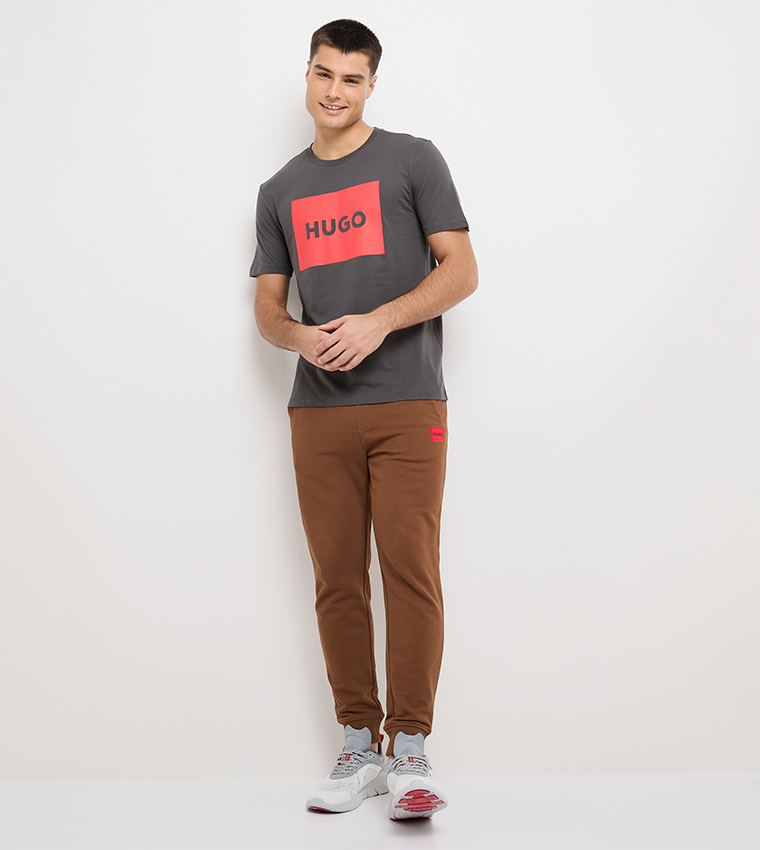 DULIVE Logo Printed Short Sleeves T-Shirt