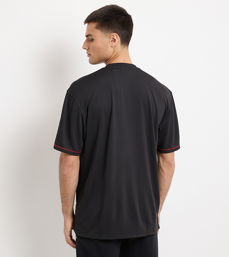 DECHX Logo Detail Short Sleeves T-Shirt