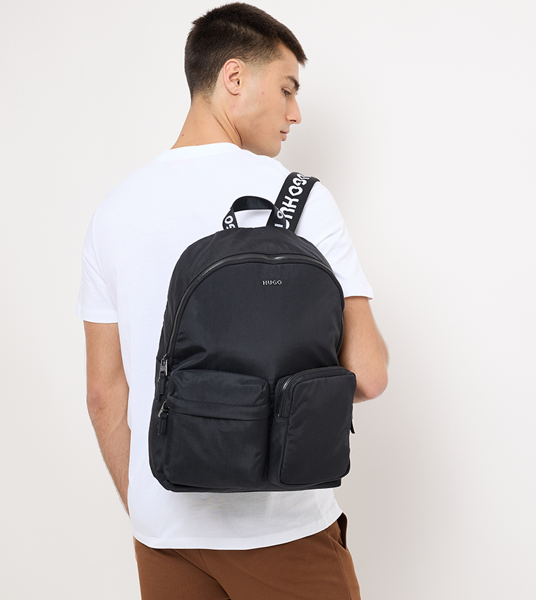 TAYRON Logo Detail Backpack