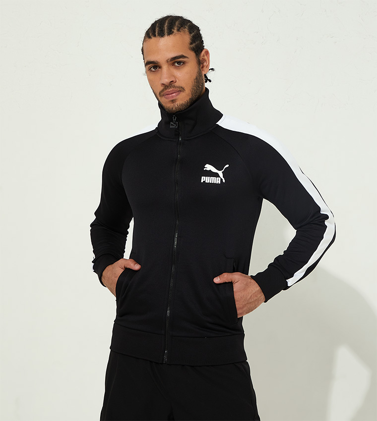 Grey puma hot sale t7 tracksuit