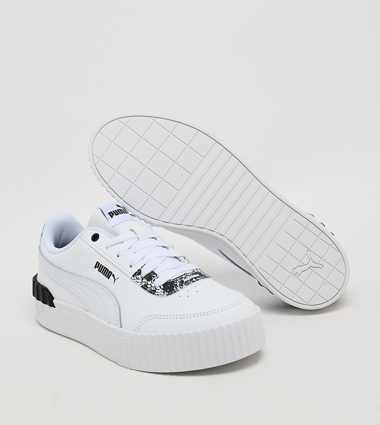 CARINA LIFT Reptile Low Top Sneakers