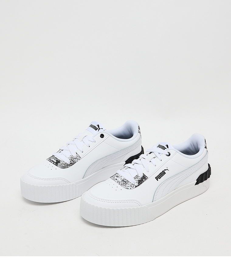 CARINA LIFT Reptile Low Top Sneakers