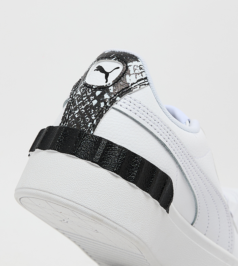 CARINA LIFT Reptile Low Top Sneakers