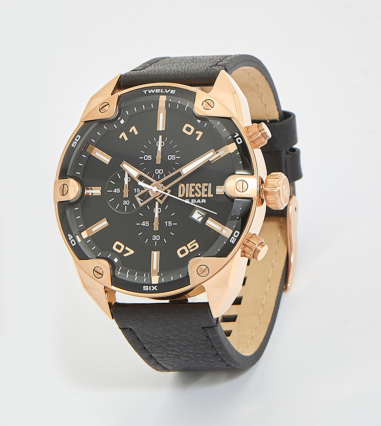 Spiked Chronograph Watch