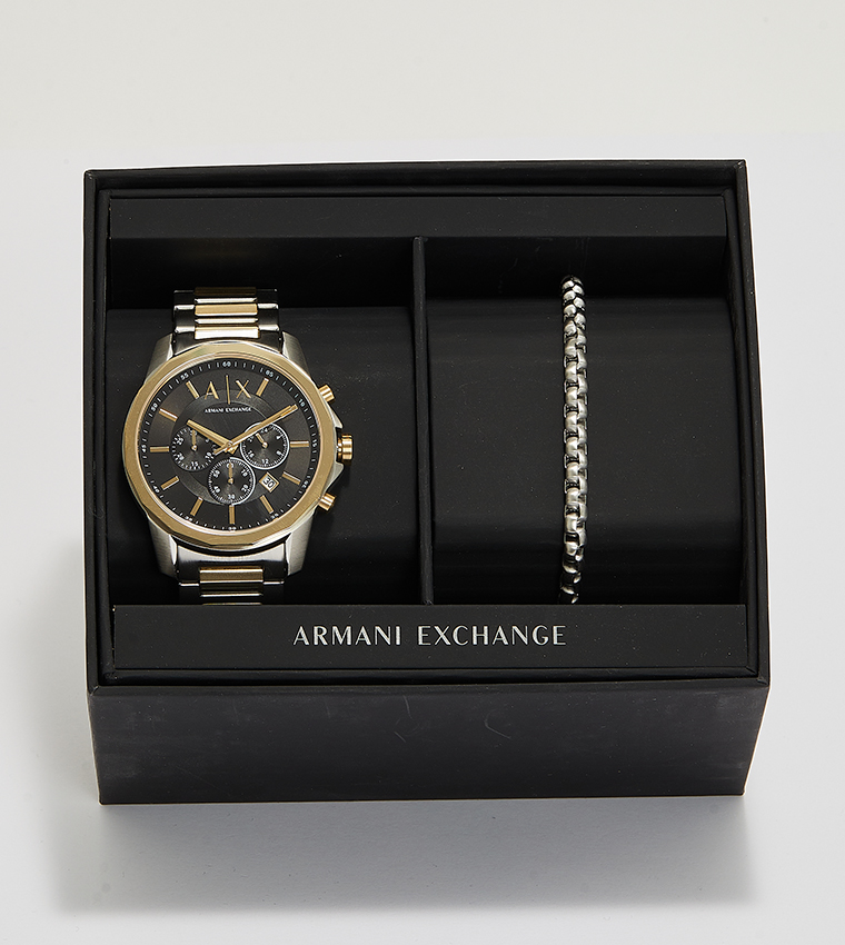 Banks Chronograph Watch with Bracelet