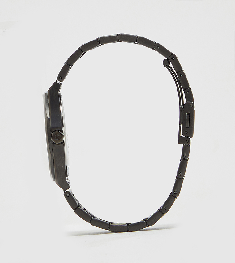 ANDREA Stone Studded Analog Watch