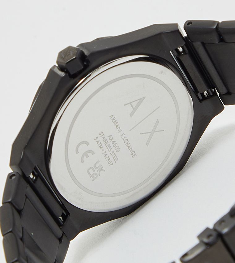 ANDREA Stone Studded Analog Watch
