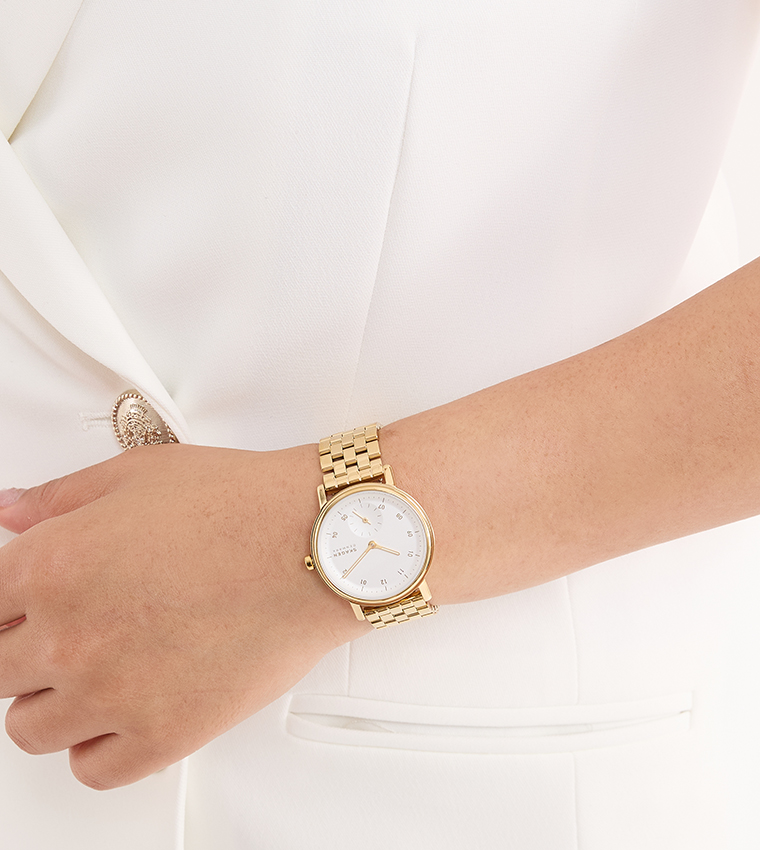 KUPPEL LILLE White Dial Analog Watch