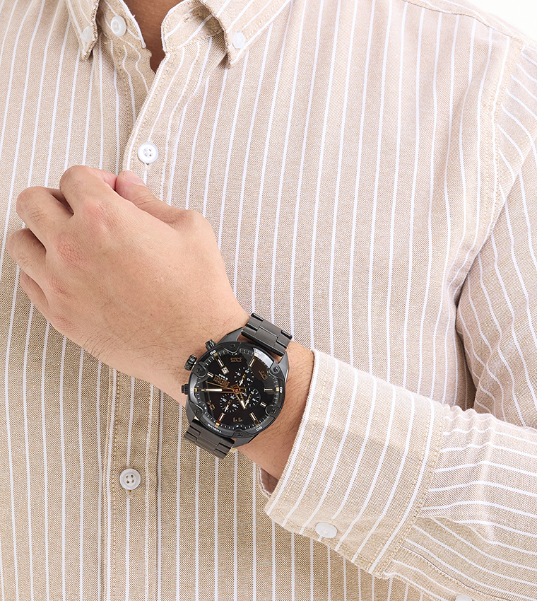 Spiked Chronograph Watch