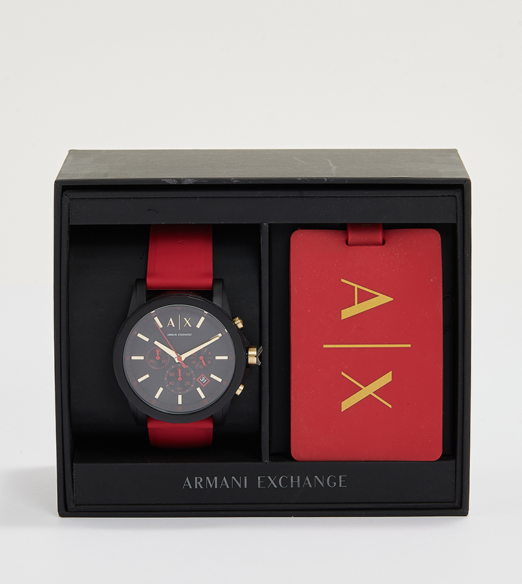 Outerbanks Chronograph Watch and Luggage Tag