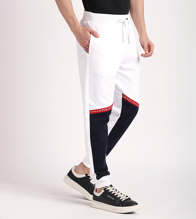 Color Block Drawstring Waist Jogger