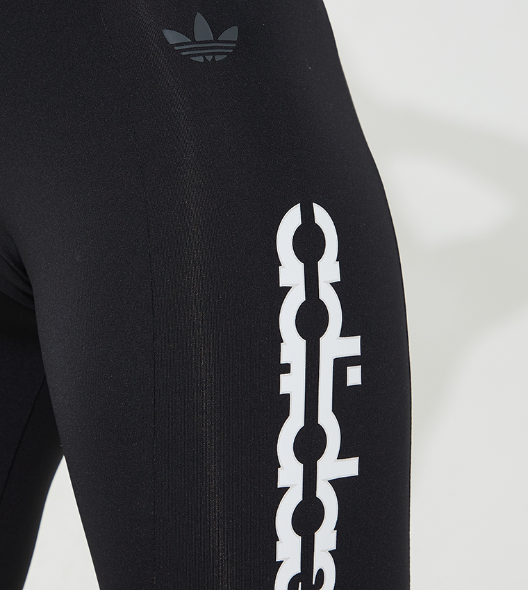 Logo Printed Active Tights