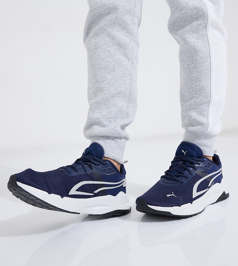 Puma dark sales blue sneakers