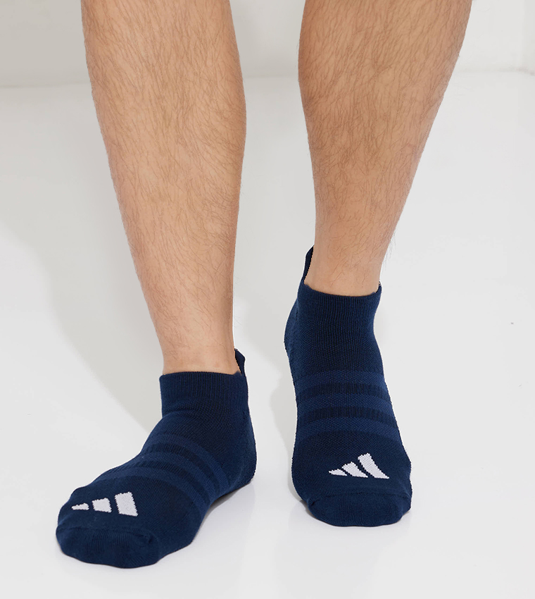 Buy Adidas Pack Of 3 Ankle Socks In Multiple Colors 6thStreet Bahrain