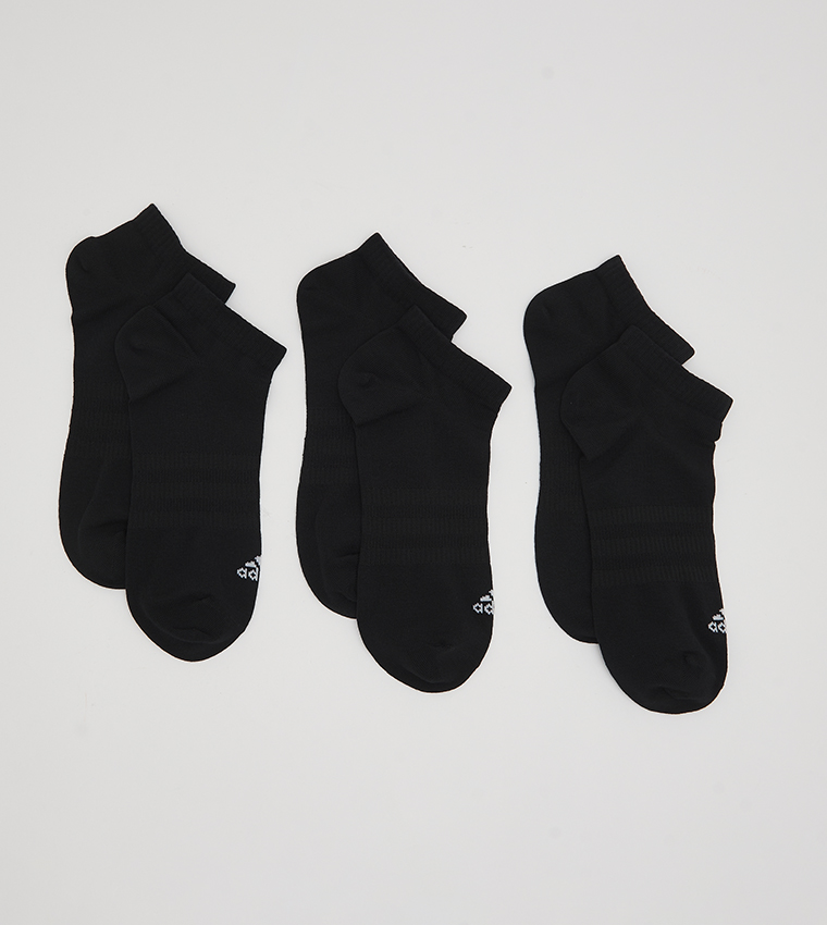 Pack of 3 Logo Detail Ankle Socks