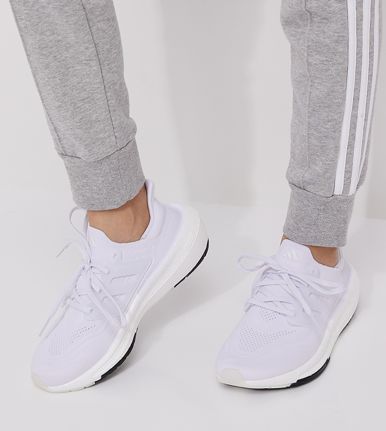 Buy Adidas ULTRABOOST LIGHT Mesh Lace Up Running Shoes In White 6thStreet Saudi Arabia