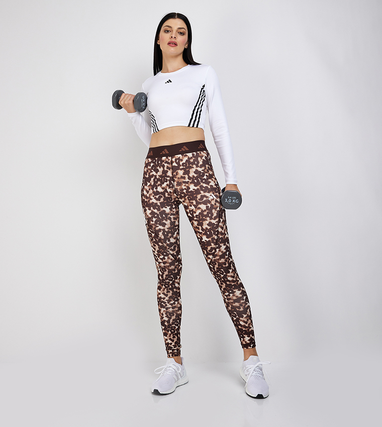 Adidas leggings and crop top set on sale