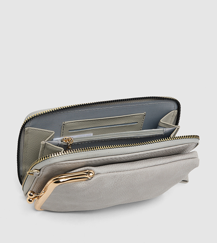 Textured Phone Crossbody Bag