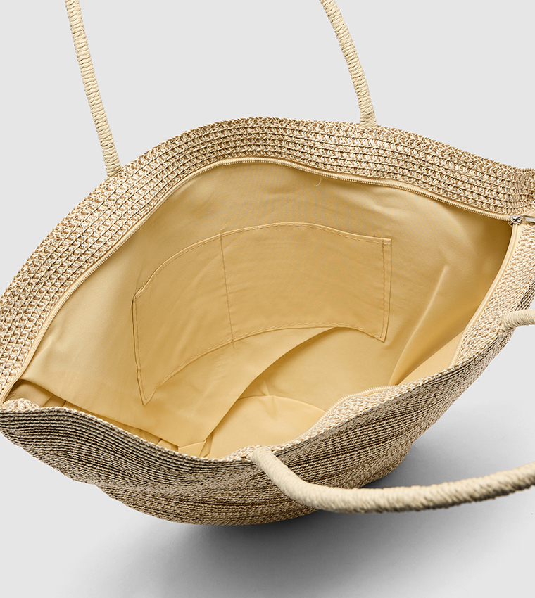 HFA Striped Beach Tote Bag