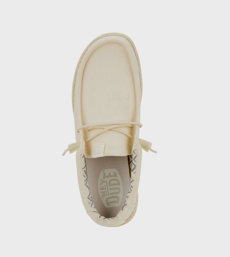 WALLY Stretch Canvas Slip-On Shoes