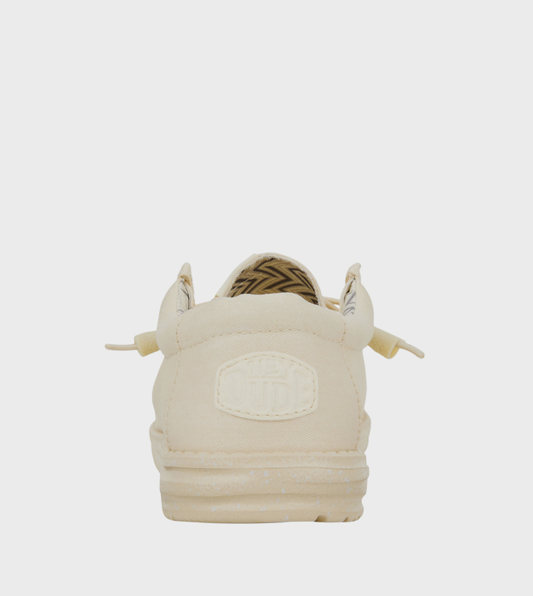 WALLY Stretch Canvas Slip-On Shoes