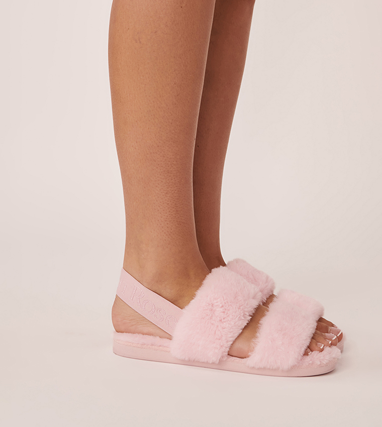 Rose pink slippers hot sale