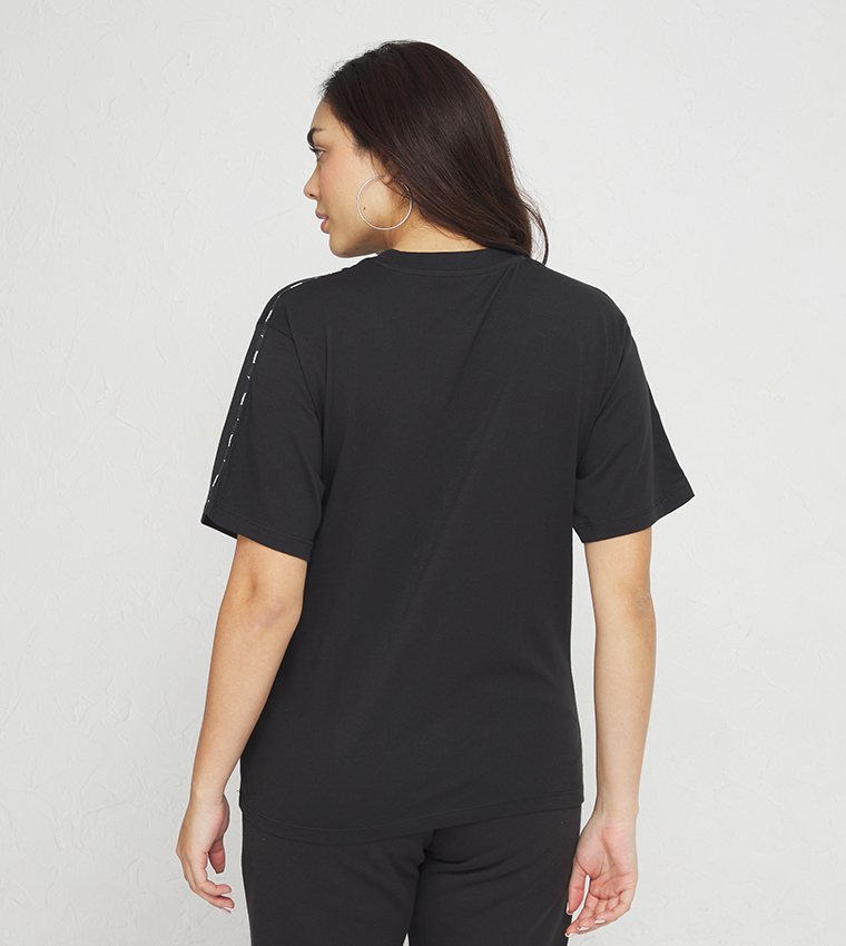 Logo Tape Short Sleeves Active T-Shirt