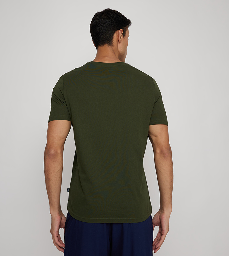 Puma olive 2025 green shirt