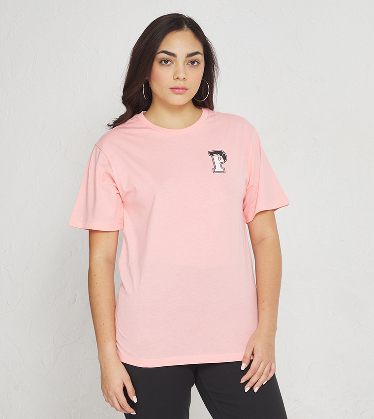 Puma t store shirt pink