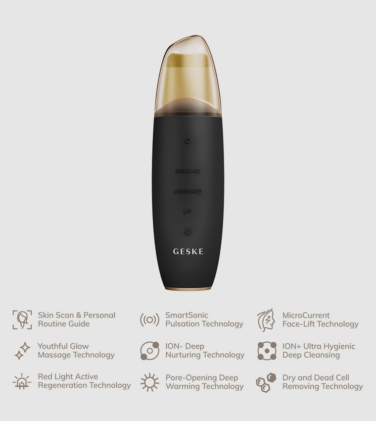 9 in 1 Microcurrent Skin Scrubber & Blackhead Remover