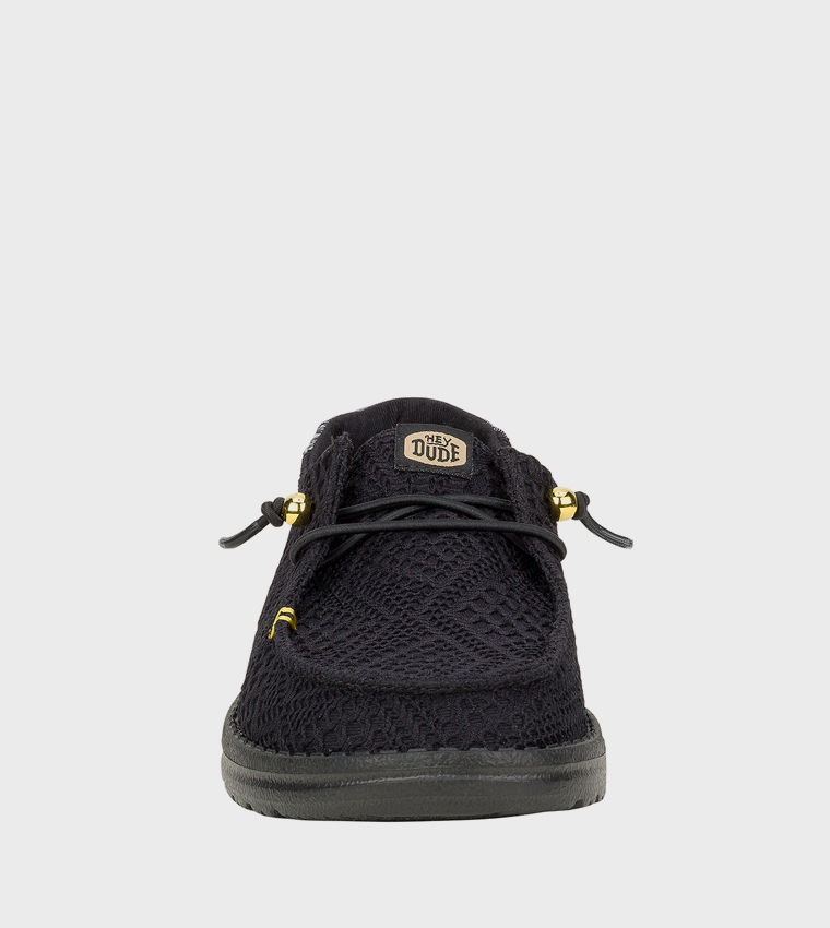 Wendy Boho Crochet Slip-On Shoes