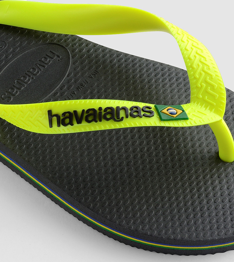 Brasil Logo Flip Flops