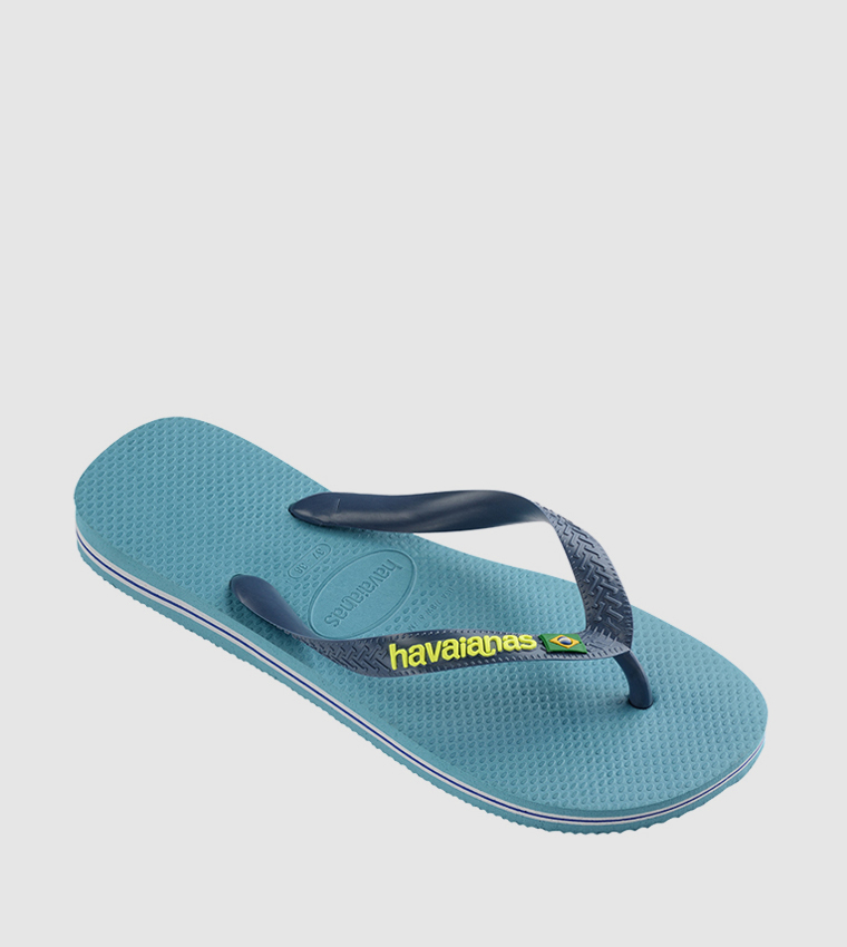 Brasil Logo Mini Me Flip Flops