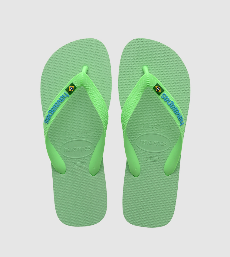 Neon discount green havaianas