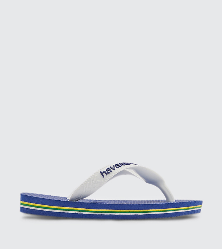 BRASIL LOGO Mini Me Flip Flops