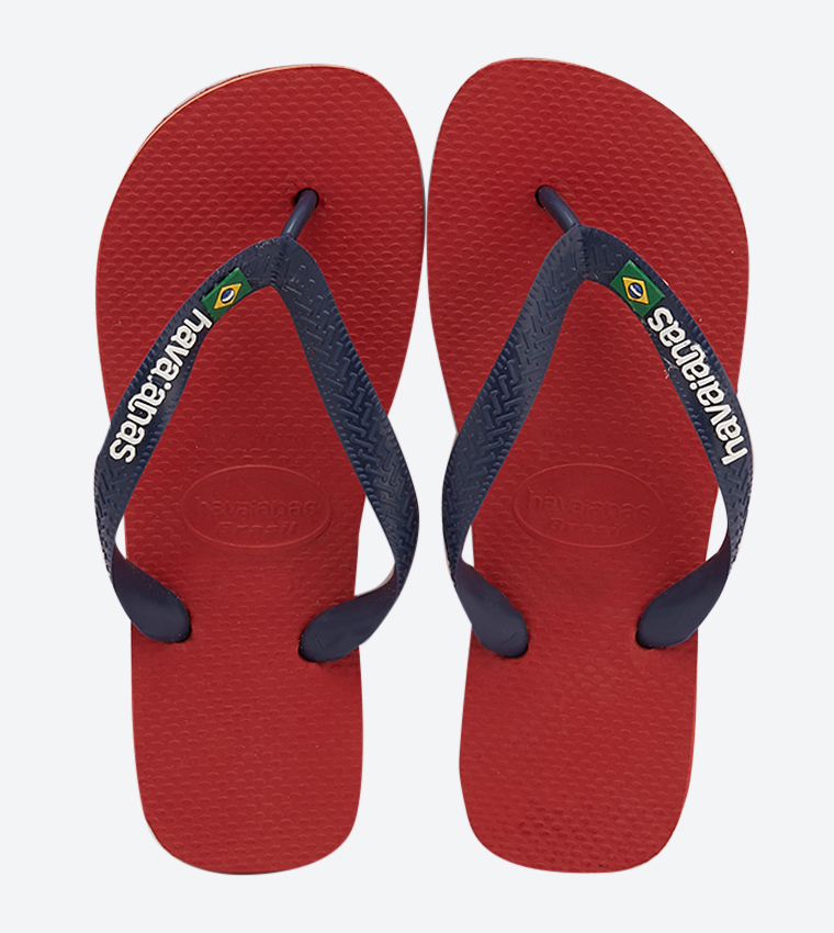 Brasil Logo Flip Flops