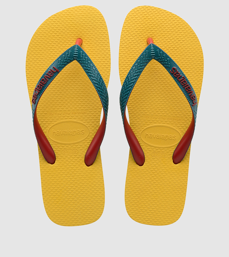 Buy Havaianas Top Mix Slippers In Yellow 6thStreet Qatar