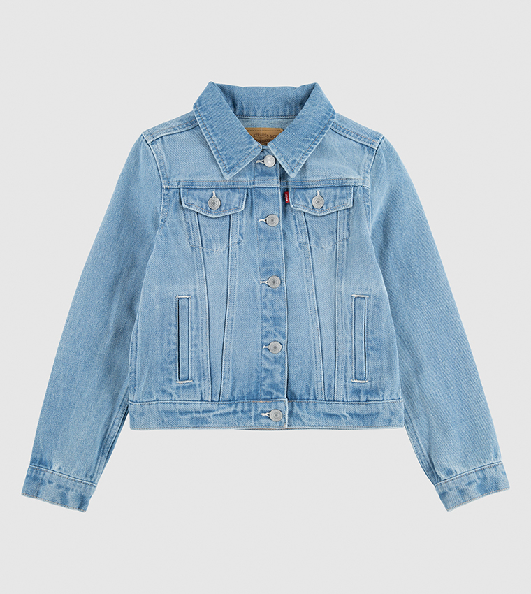 Girls trucker sale jacket