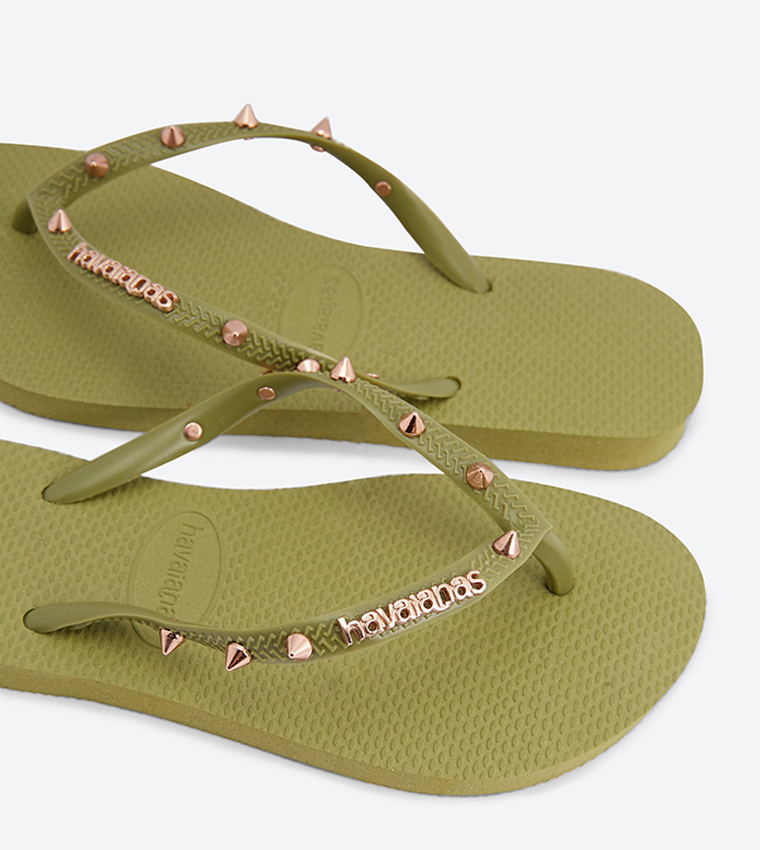beaded havaianas