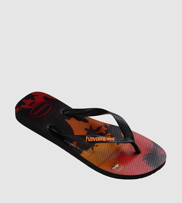 Hype Printed Flip Flops